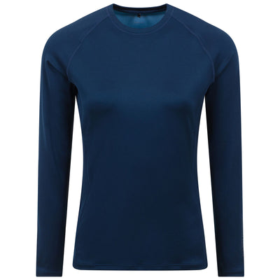 Womens Elaine Crew Neck Skintight Thermal Navy/Blue Bell - 2023