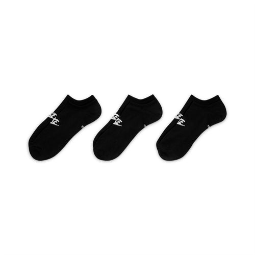 NSW Everyday Essential No Show Socks Black - AW22