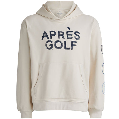 Apres Golf French Terry Oversized Fit Hoodie Stone - AW23