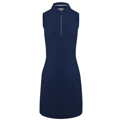 Womens Hartlee Texture Dress Atlanta Blue - SS23