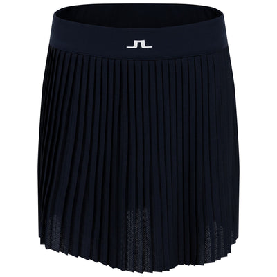 Womens Binx Pleated Mesh Skirt JL Navy - SS23