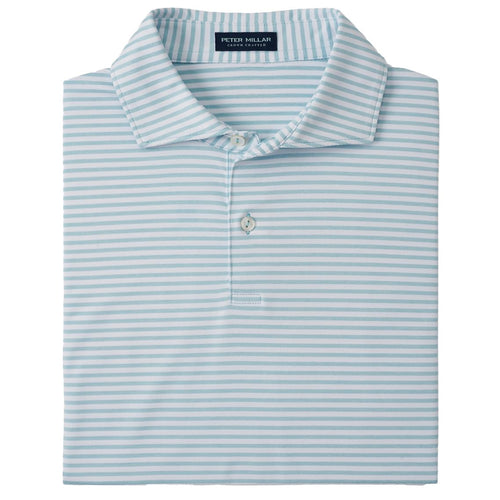 Sawyer Performance Jersey Tailored Fit Polo Cirrus Blue - AW23