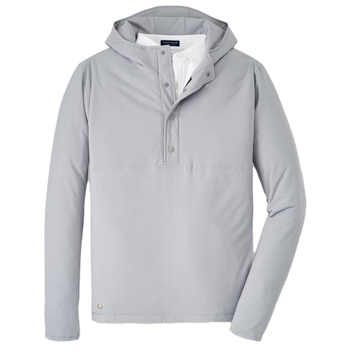 Approach Insulated Half-Snap Hoodie Gale Grey - AW23