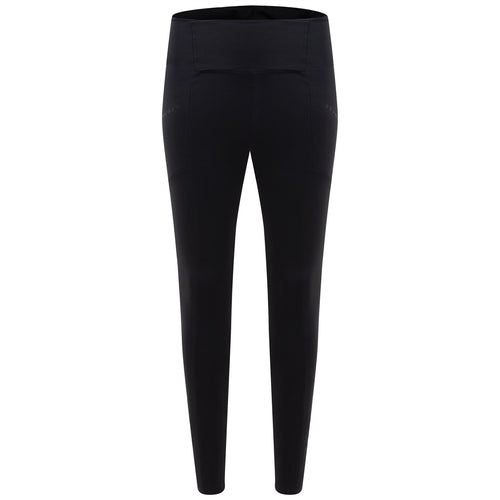 Womens Thermo Zip Tights Black - AW22