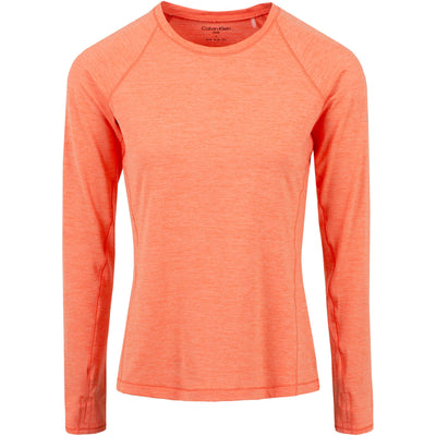 Womens Relax LS T-Shirt Coral Marl - SS22