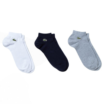 Three-Pack Classic Trainer Socks Silver Chine/Navy/White - 2023